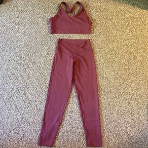 Aerie Crossover Workout Set - L/XL
